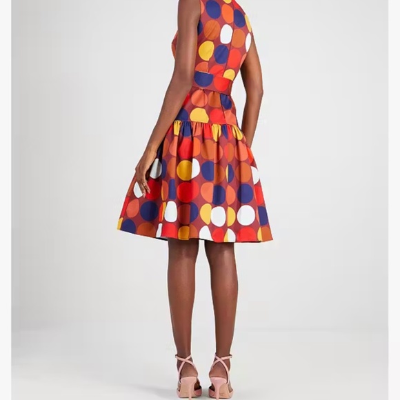 Kate Spade Dot Party Julia Dress Size 00 - Picture 9 of 10